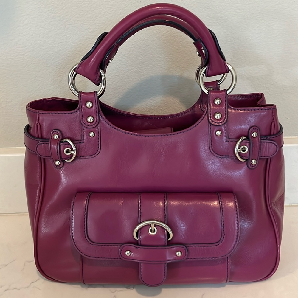 NWOT Vintage Nordstrom Leather handbag (Never used)